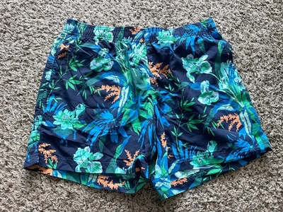 Columbia Sandy River II Printed Short Womens Small Blue 5" NEW - Image 1 of 4