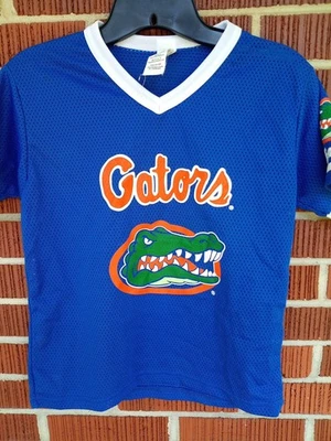 Camiseta de fútbol americano Franklin University of Florida Gators juvenil mediana malla azul  Foto 1 de 4