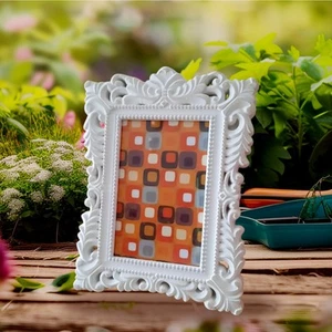 Baroque Rococo Retro Ornate Antique Shabby Chic Photo Frame Vintage Wedding Boho - Picture 1 of 6