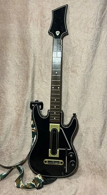 Activision Guitar Hero Power Wireless Guitar Xbox 360 PS3 654 TESTED No Dongle - Image 1 of 4