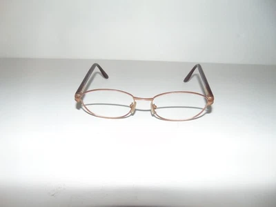 Винтажная золотистая женская оправа для очков Valentino Италия носовые части - Изображение 1 из 4