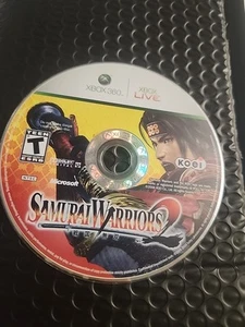 Samurai Warriors 2 (Microsoft Xbox 360, 2006) solo disco, probado - Imagen 1 de 2