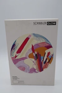 NEW Scribbler Glow Light Up Memo Board Acrylic Board, Wood Light Stand Marker - Picture 1 of 9