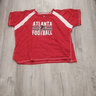 Camiseta roja Majestic Team Apparel para mujer Atlanta Falcons talla 2xl Foto 1 de 4