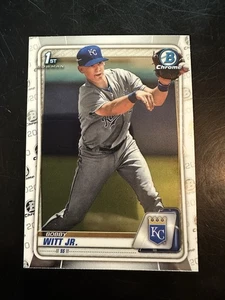Bobby Witt Jr 2020 1st Bowman Chrome #BCP-25đ„MINT+ Ready To Grade!!! Rookie RC - Photo 1/2