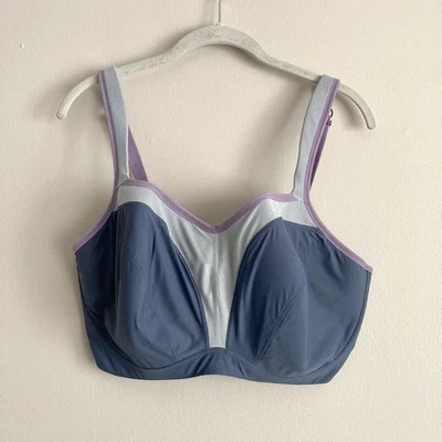 Sujetador deportivo Panache 5021 Power con aros para mujer talla 38GG alto impacto ajustable Foto 1 de 4