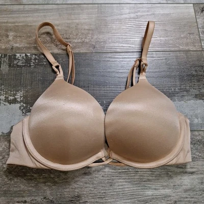 Victoria's Secret Bombshell Bra Size 32A Tan Nude  - Image 1 of 4