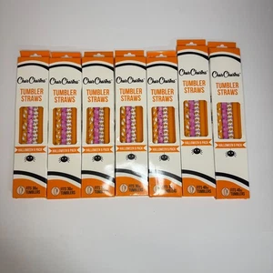 Char Charms Halloween Tumbler Straws 6-Pack Fits 30oz & 40o charms tumbler staws - Picture 1 of 14