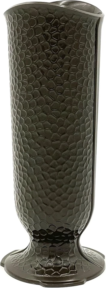 Jarrón iónico - Florero cementerio de repuesto - Base D de 4" con 3 bridas a Lo Foto 1 de 4