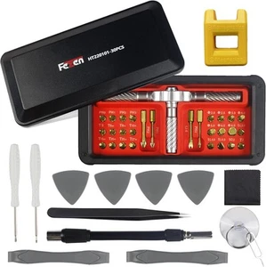 30 in 1 Ratcheting Screwdriver Set with Magnetic Driver Kit, Family Essential... - Picture 1 of 6
