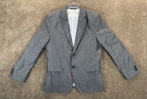 Blazer sartoriale slim fit Banana Republic 46R - pois grigi - 100% cotone - Foto 1 di 12