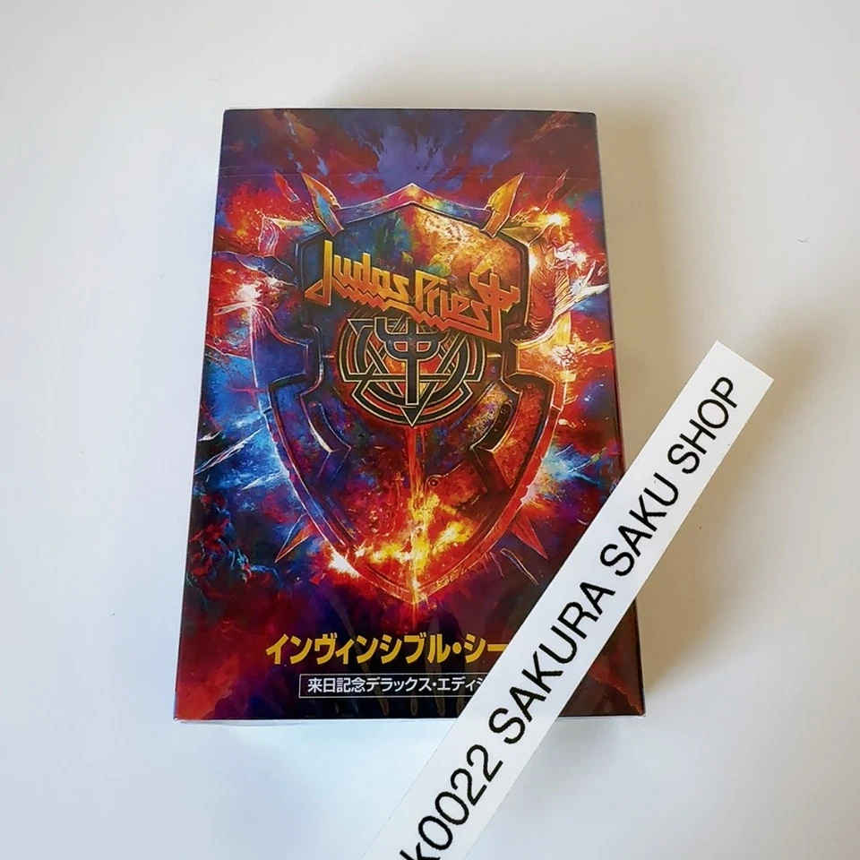 Judas Priest Invincible Shield Deluxe Edition Cassette Japan LTD 3BT — 第 1/4 张图片