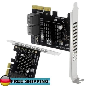 PCI-E To SATA Expansion Card Jmb585 Chip Supports Cascaded Trim for Desktop PC - Photo 1/14