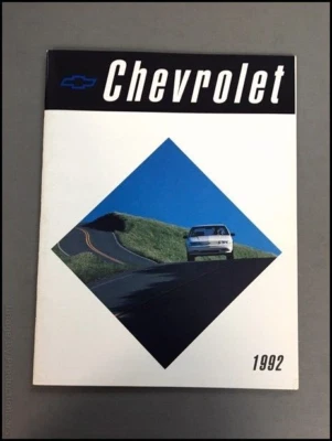 1992 Chevrolet 72-page Car Brochure Catalog - Canada Camaro Corvette Caprice Foto 1 de 4
