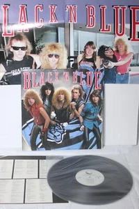 Black 'N Blue PROMO Vinyl LP 1984 Geffen 28AP 2903 w / Poster Japan White Label - Picture 1 of 13