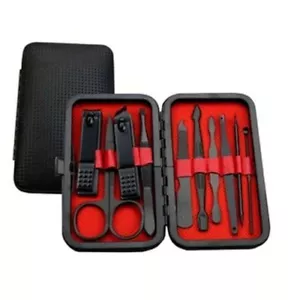 Men Women Manicure Pedicure Set Finger Toe Nail Clippers Scissors Grooming Kit - Picture 1 of 6