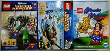 LEGO DC Super Heroes: (76000) Batman (6862) Superman (77906) Wonder Woman - NEW