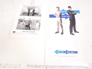 Catch Me If You Can (2002) Movie Press Kit Spielberg DiCaprio Tom Hanks - Picture 1 of 5