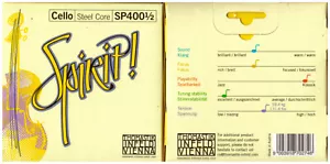Cuerda Thomastik Spirit para 1/2 juego de violonchelo medio. - Imagen 1 de 1
