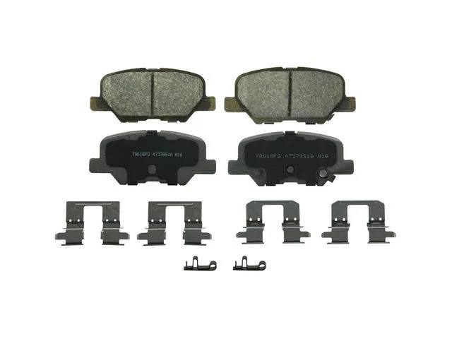 Juego de pastillas de freno traseras Wagner 53YP82F para Mitsubishi Outlander 2014-2016 Foto 1 de 1