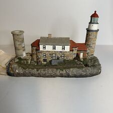 Harbour Lights Matinicus Rock Maine Lighthouse 1996 #173 855/9500 Signed