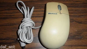 Microsoft X03-48591 IntelliMouse 1.1A 3 Button PS/2 Mouse - Picture 1 of 3