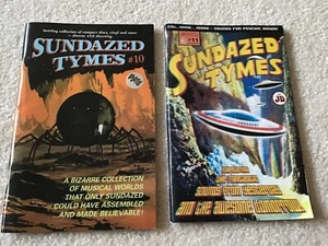 SUNDAZED TYMES 2 - Music Catalogs RARE #10 - Updated & #11 - 3D Format - Picture 1 of 13