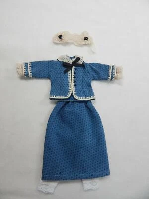 Heidi Ott #X28-BU Casa de Muñecas Miniatura 1:12 Adulto Dama Mujer Ropa Conjunto Foto 1 de 4