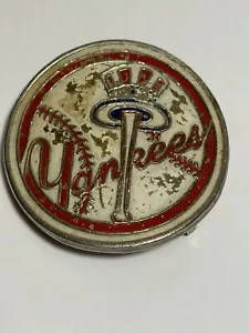 Yankees Baseball Belt Buckle Major League Baseball Promotion Corp - Vintage - Picture 1 of 3