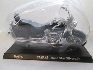 YAMAHA ROAD STAR SILVERADO HACHETTE MEGABIKES 1-18 SCALE MOTORCYCLE MODEL - Picture 1 of 2