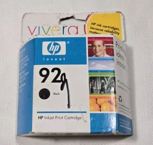 HP C9362WN Genuine Ink Cartridge HP 92 Black Ink in Box 05/08 Exp. - Picture 1 of 3