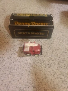 Vintage 1981 Takara Penny Racers Stunt N Go Drag Set Surfs Up Jeep - Picture 1 of 5