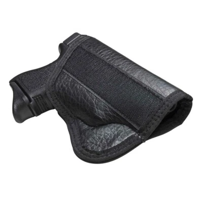 Inside Pocket Purse CCW Concealed Carry Gun Holster BLACK Small to Med Handguns - Image 1 of 4