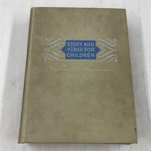 Vintage "Story and Verse For Children" By Miriam Blanton Huber - 1950 Hardcover - Picture 1 of 19