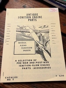 1991 Antique Ignition Parts Catalog No. 2 - Vintage Model Aero & Glow Engines - Picture 1 of 1