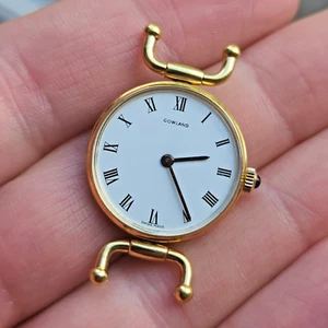 Reloj Gowland Damas Años 80 Hecho en Suiza Cuerda Manual Chapado en Oro 25mm ETA (O27) - Imagen 1 de 9
