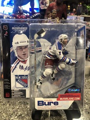 Pavel Bure in Home White Jersey New York Rangers NHL McFarlane Series 3 Figure - Image 1 of 4