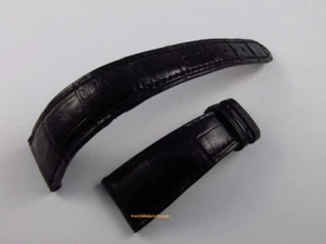 Patek Philippe 20mm Black Alligator Strap XL OEM - Picture 1 of 5