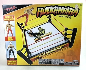 TNA Impact Wrestling Hulkamania Ring New NIB Hogan Sting Basic Figures Jakks - Picture 1 of 5