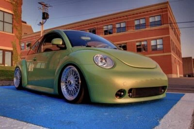 VW New Beetle Votex VOLKSWAGEN SIDE SKIRTS OptikWerks rockers (1998 - 2005) - Image 1 of 4