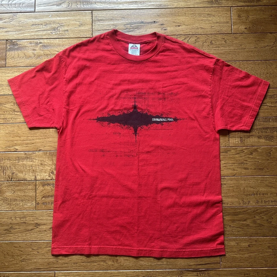 Camiseta Y2K Original 2001 Drowning Pool Emo Metal Band Para Hombre XL Foto 1 de 4