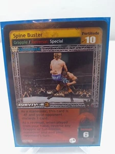 WWE RAW DEAL CCG SS3 Spine Buster Throwback (Tb) NON-FOIL See Pics NM/LP - Picture 1 of 5