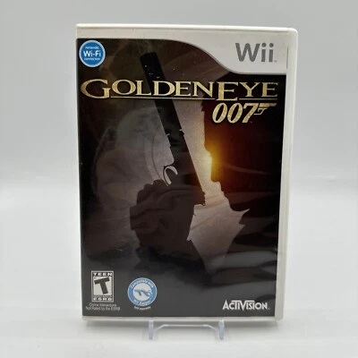 GoldenEye 007 (Nintendo Wii, 2010) Complete Tested CIB James Bond - Image 1 of 3
