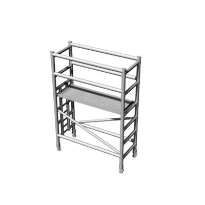 SSMODEL 1:76 Mason Scaffolding Tower Set System With Cross Braces 4pcs - Image 1 of 4