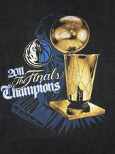 Dallas Mavericks 2011 NBA Finals T-Shirt Black Medium