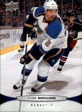 2011-12 Upper Deck Blues Hockey Card #34 Patrik Berglund