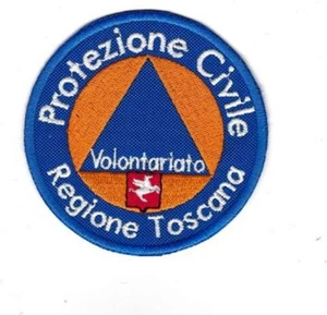 [Patch] PROTEZIONE CIVILE REG TOSCANA diametro 7,5 cm toppa ricamata ricamo -492 - Picture 1 of 1