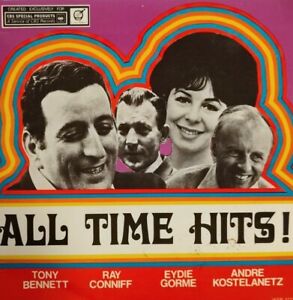 All Time Hits Vinyl EP 7" Single.1967 CBS WEP 1133.Tony Bennett/Ray Conniff+