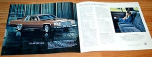 Cadillac Coupe De Ville 1984 original distribuidor póster anuncio 84 - Imagen 1 de 1