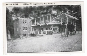 HAGERSTOWN MD ROUTE 40 SOMBREADO RESTO MOTEL Y GASOLINERA - Imagen 1 de 2
